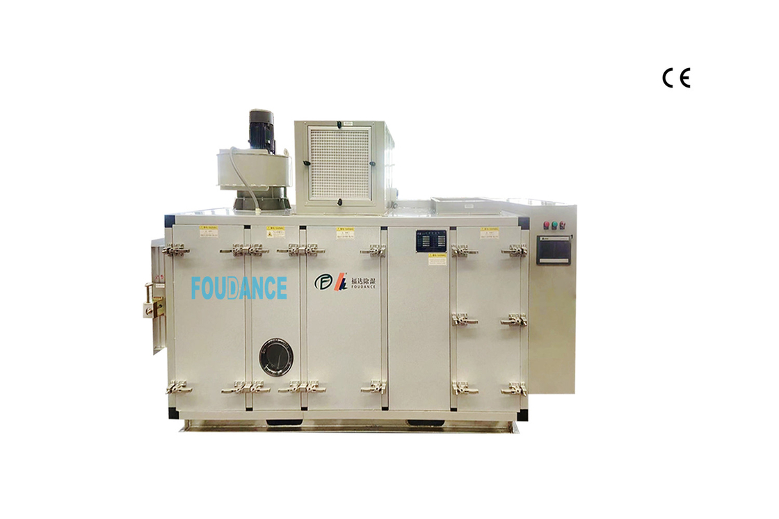 5000m3/h प्रभावी आर्द्रता नियंत्रण खाद्य उद्योग सुखाने वाला Dehumidifier 10%-60%