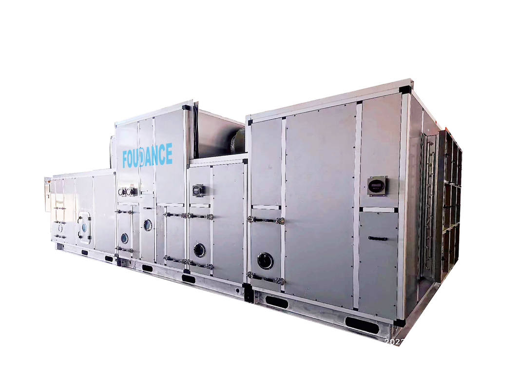 T&lt;25.C/RH&lt;1% एयर लिथियम आयन बैटरी Dehumidifier 10000m3/h वायु प्रवाह और &lt;-40.C ओस बिंदु के साथ